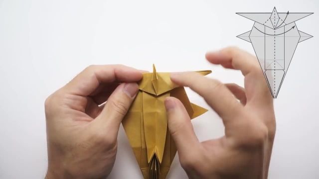 آموزش جالب اوریگامی ساخت گوزن کاغذی