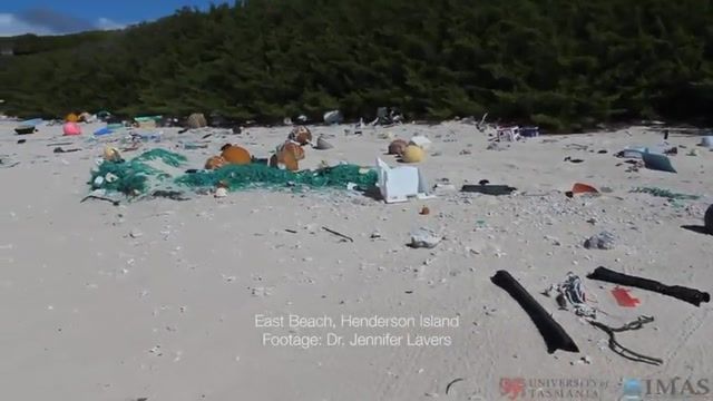 جزیره هندرسون آلوده ترین منطقه جهان با بالاترین تراکم زباله های پلاستیکی 