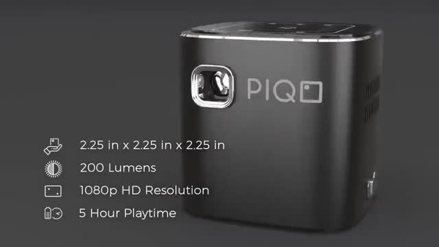 معرفی ویدیو پروژکتور «پیکو» به اندازه 5 سانتی‌متر و با وضوح تصویر 1080p 
