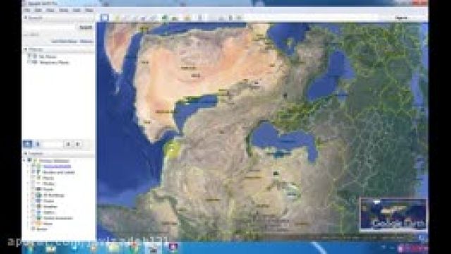 آموزش کاربردی و گام به گام گوگل ارث(Google earth)-بیست و پنج