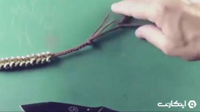 ترفند آموزشی : آموزش ساخت دستبند بافتی بسیار پر طرفدار