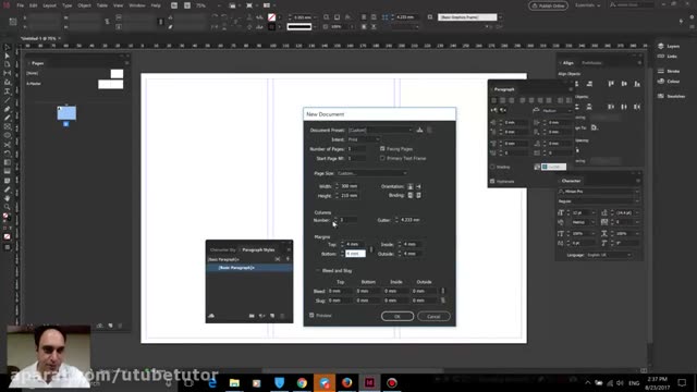 آموزش ادوبی ایندیزاین (Adobe InDesign 2017) - قسمت 11 - طراحی بروشور بخش 1