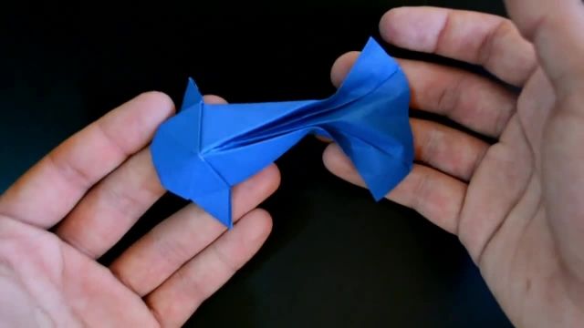 آموزش جالب اوریگامی ساخت ماهی  قرمز کاغذی 