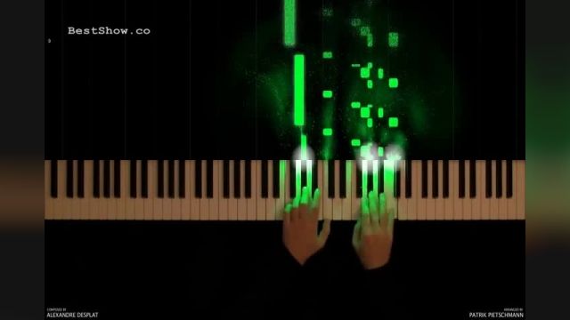 پیانوی اهنگ زیبای فیلم بازی تقلید