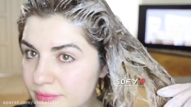 آموزش رنگ کردن مو در خانه - تغییر رنگ مو قهوه ای به رنگ های فانتزی