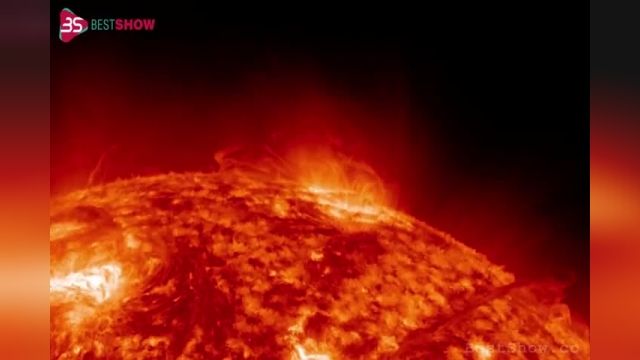 فیلمی خیره کننده و پربازدید انفجار خورشیدی