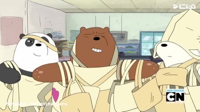 دانلود کارتون ما خرس های ساده لوح (We Bare Bears) قسمت 19