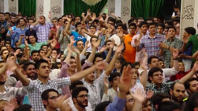  ویدئو مولودی حاج محمود کریمی به مناسبت میلاد امام رضا به نام  ( جونُم عُمرُم )