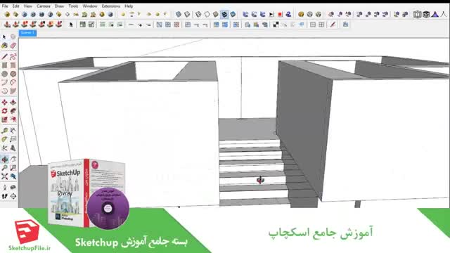 آموزش جامع نرم افزار Sketchup قسمت 5