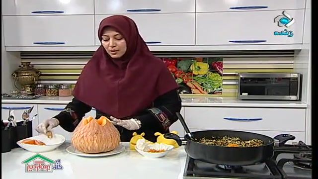 آموزش طرز تهیه دلمه کدو حلوایی - آموزش کامل غذا های ایرانی و بین المللی
