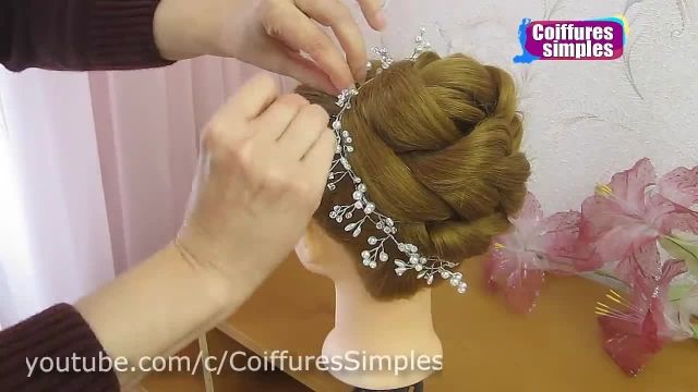 روش کاربردی برای شینیون موهای بلوند (مخصوص عروس)
