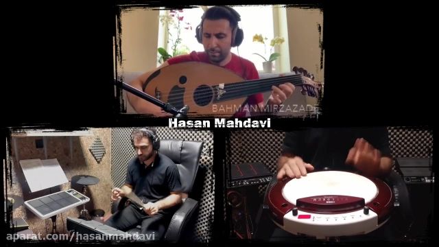 اجرای آهنگ ترکی آذربایجانی توسط حسن مهدوی و بهمن میرزازاده