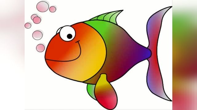 انیمیشن شعر ماهی به کودکان