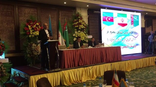سخنرانی دکتر سیدمحمدحسینی زیدآبادی در همایش اقتصادی ترکمنستان