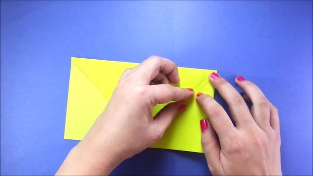 آموزش راحت و متفاوت اوریگامی ساخت برگ کاغذی