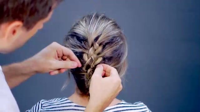 آموزش یک مدل بافت شیک و پر طرفدار برای موی پشت سر