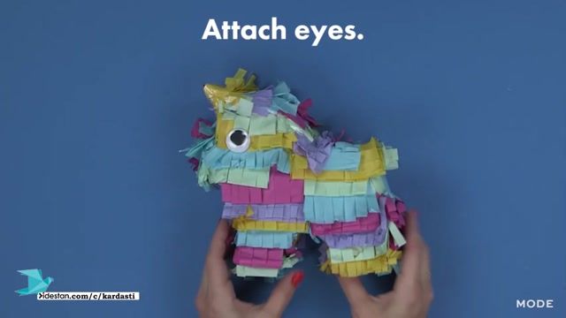ساخت عروسک تزیینی زیبا و ساده با کاغذ