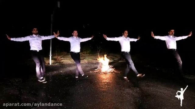   رقص ترکی با مضمون تبریک چهارشنبه سوری گروه آیلان - با صدای استاد شهریار