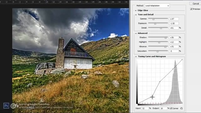 آموزش فتوشاپ (Photoshop) به صورت کاربردی - قسمت 18 - HDR Toning/Variations/Desat