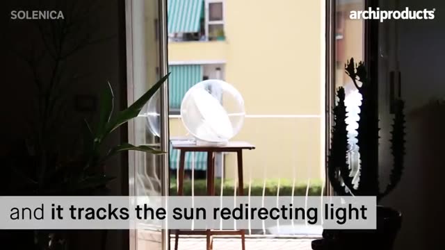معرفی ربات نوری لوسی  - نورپردازی فضای خانه با نور خورشید