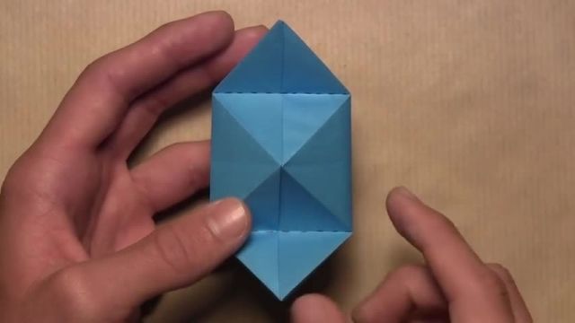 آموزش متفاوت و جالب اوریگامی ساخت  شکل هندسی کاغذی