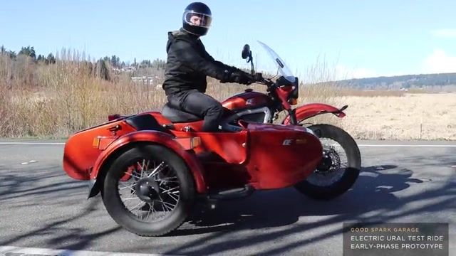 برقی شدن موتورسیکلت نوستالژیک و دوکابینه "اورال " پس از گذشت 70 سال 