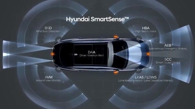 تیزر جدید معرفی خودرو هیوندا Hyundai Azera 2019
