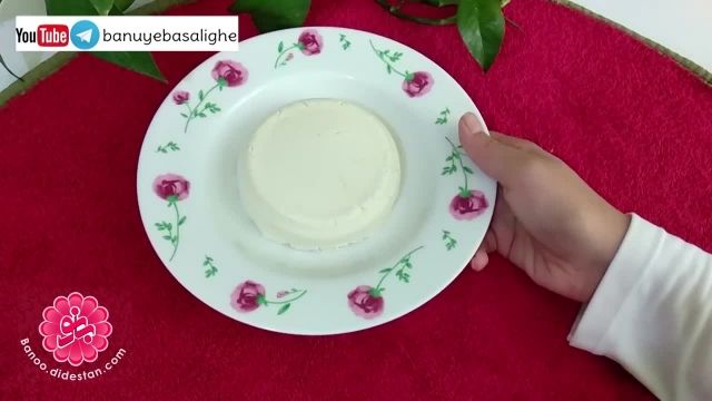 دستور تهیه پنیر خامه ایی با روش ساده در خانه