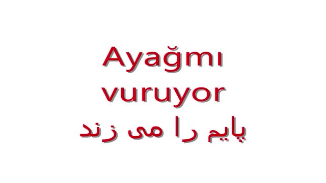 آموزش زبان ترکی استانبولی به روش ساده  - درس صد و بیستم