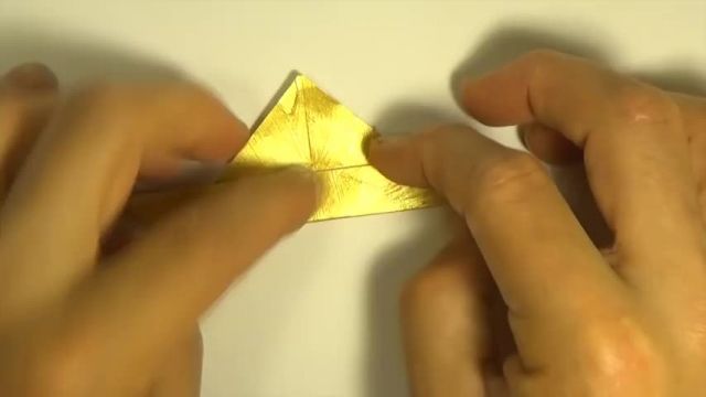 آموزش اوریگامی ساخت انگشتر کاغذی