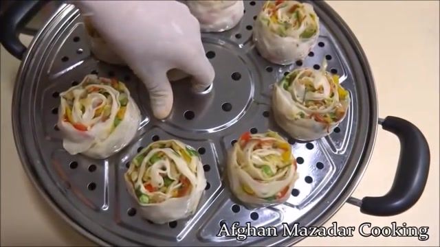 آموزش کامل طرز تهیه غذا های افغانستان - طرز تهیه آی خانم سبزیجات