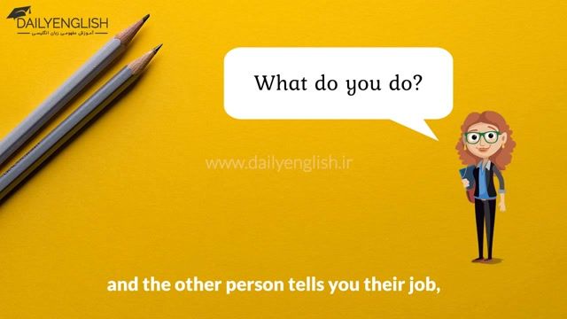  آموزش مکالمه انگلیسی - پرسیدن شغل در 3 دقیقه