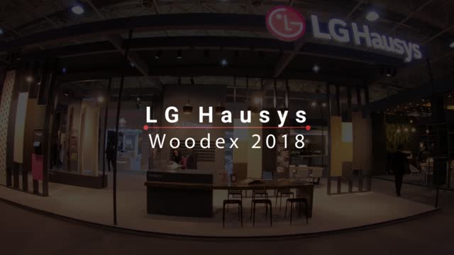 عکاسی و فیلمبرداری از فضای غرفه شرکت LG Hausys