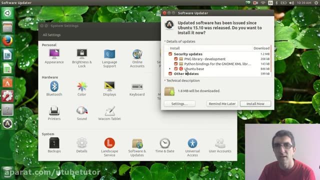 آموزش بوت و تنظیمات اوبونتو لینوکس  - Ubuntu LINUX
