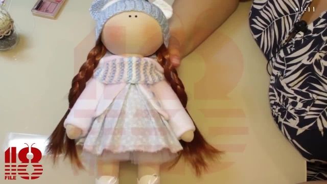 آموزش ساخت عروسک _ دوخت دست