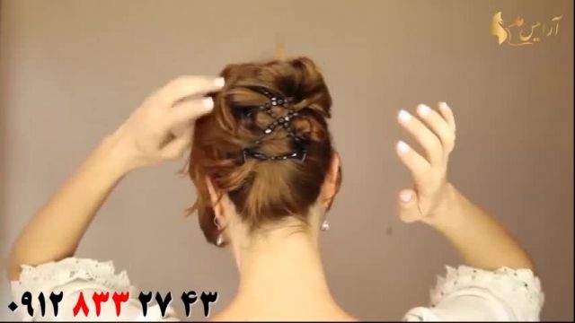 فیلم آموزش بستن مو با شانه جادویی به روش های مختلف