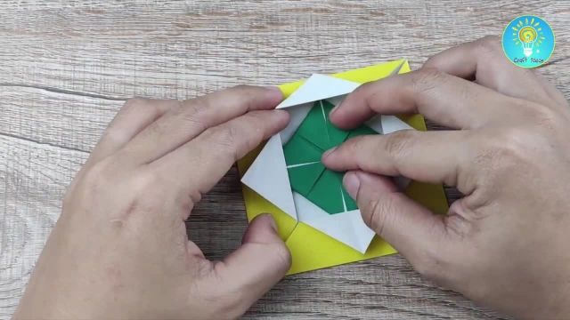 آموزش راحت اوریگامی طرز ساخت فن کامپیوتر کاغذی
