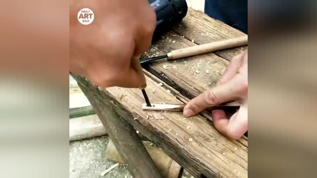 آموزش ترفندهای کاربردی - ترفند های کاردستی با استفاده از چوب در چند دقیقه