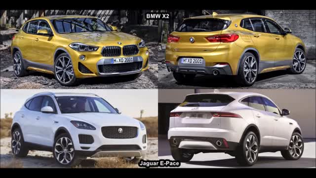 ویدیویی بسیار زیبا از رقابت هیجان انگیز بین خودروهای BMW X2 در مقابل جگوار E