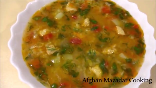 طرز تهیه شوربا برنج خوشمزه افغانی - آموزش کامل طرز تهیه غذا های افغانستان