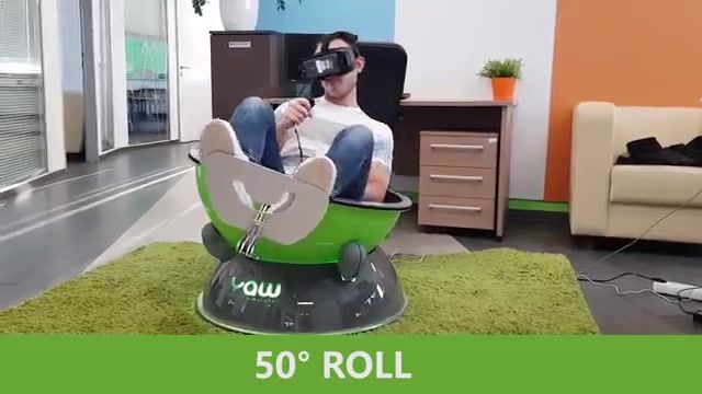 ساخت صندلی واقعیت مجازی  - «Yaw VR» شبیه‌سازی حرکتی