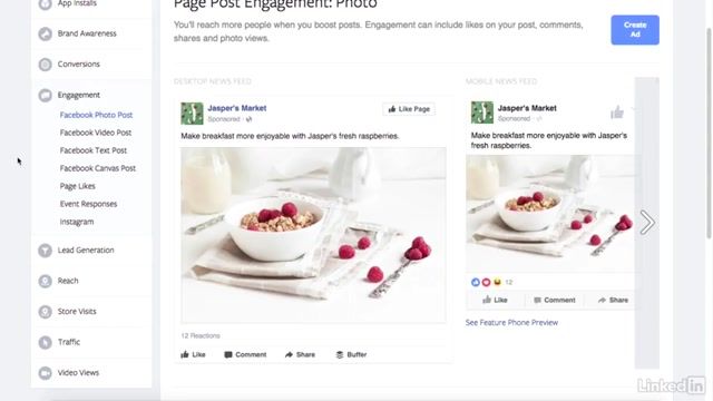 آموزش انواع مختلف تبلیغات بازاریابی در فیسبوک