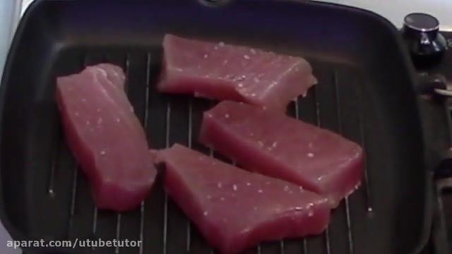 (آشپزی ایتالیایی)آموزش ماهی تون با عسل وپسته ،سرشار از اسیدهای چرب امگا 3 