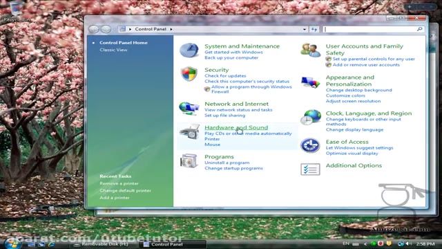 آموزش جامع ویندوز ویستا (Windows Vista) - درس 26 - حافظه های قابل انتقال Memory 