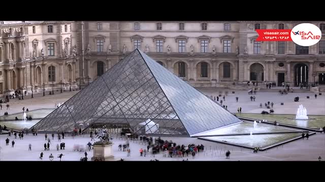 موزه لوور پاریس فرانسه ( Louvre Paris France ) تعیین وقت سفارت فرانسه با ویزا سی