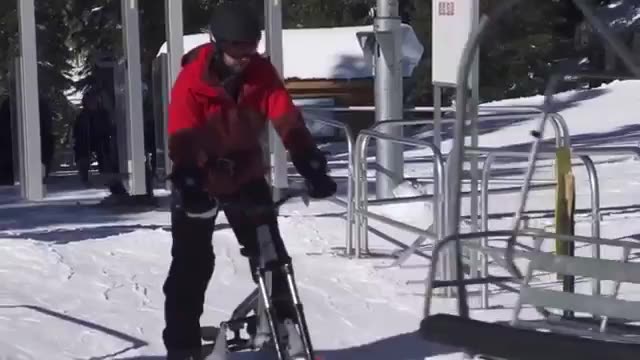 ساخت دوچرخه مخصوص برف  - دوچرخه Sno-Go