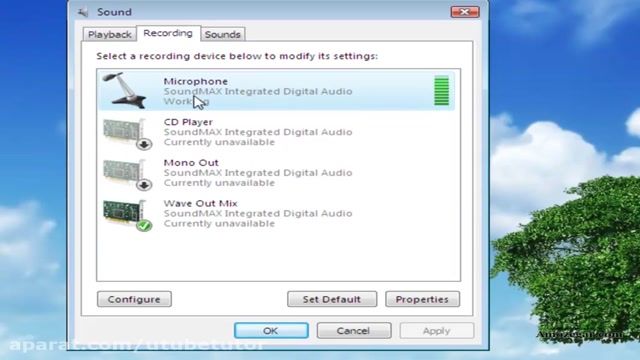 آموزش جامع ویندوز ویستا (Windows Vista) - درس 24 - تنظیمات صدا Sound tuning