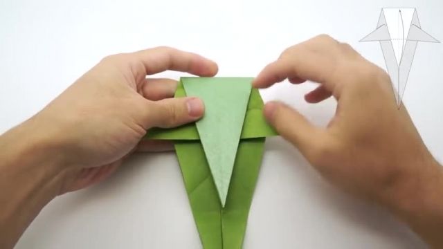 آموزش  جالب اوریگامی ساخت سه بعدی بدن دایناسور