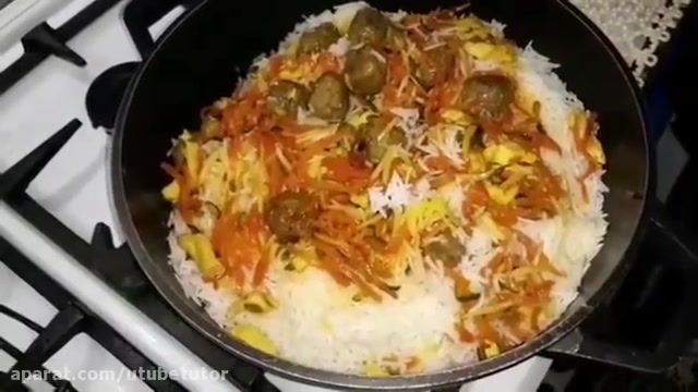 طرز تهیه هویج پلو مجلسی به صورت مرحله به مرحله ، غذای شیرازی های عزیز