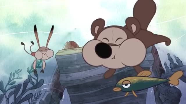 دانلود انیمیشن gigglebug این قسمت - "شنا کردن خرس"